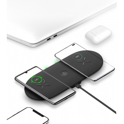 Quality primacy smart phone wireless charger oem 3 in 1 qi standard charging mat